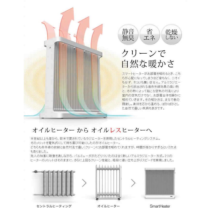 BALMUDA バルミューダ スマートヒーター Wi-Fi対応 パネル BALMUDA バルミューダ スマートヒーター Wi-Fi対応 パネル