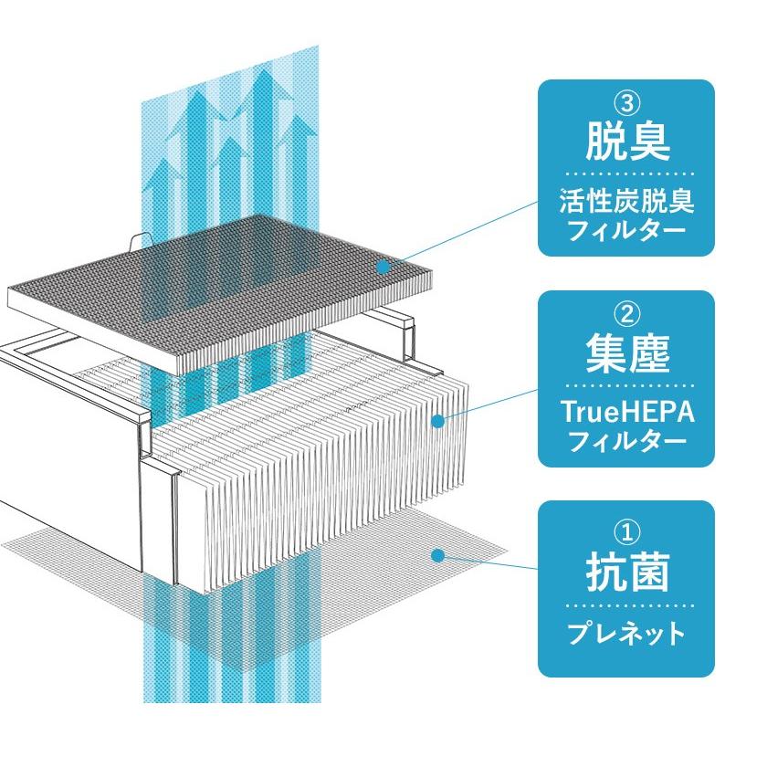 BALMUDA（バルミューダ） ［ BALMUDA The Pure A01A ］ 空気清浄機 ザ