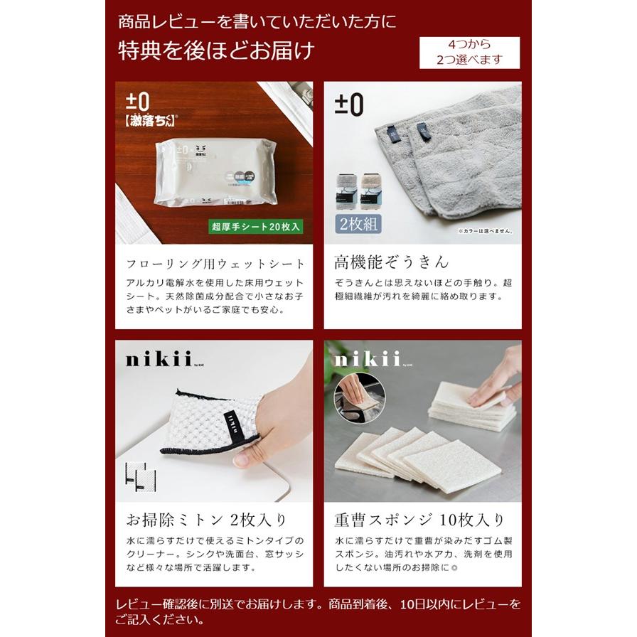 0（プラスマイナスゼロ） 3大特典［ コードレスクリーナー G040 ］掃除