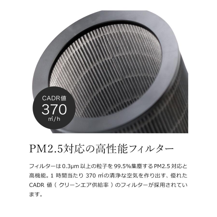 空気清浄機　新品未使用　別売フィルター2個付き　35畳対応　新品価格69000円 Amazon.co.jp: ZXhome 空気清浄機 「360°全方向吸収＆リモコン付属