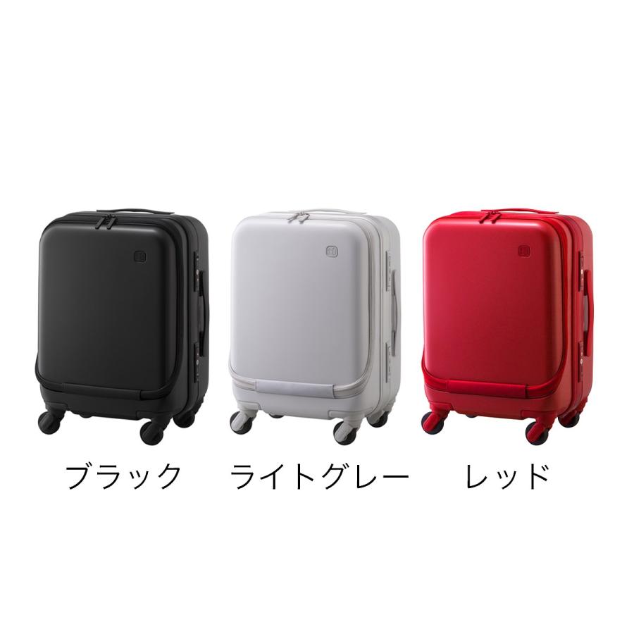 [エース トーキョー] スーツケース クリーディエ コインロッカーサイズ 45cm 45 cm レッド - 2