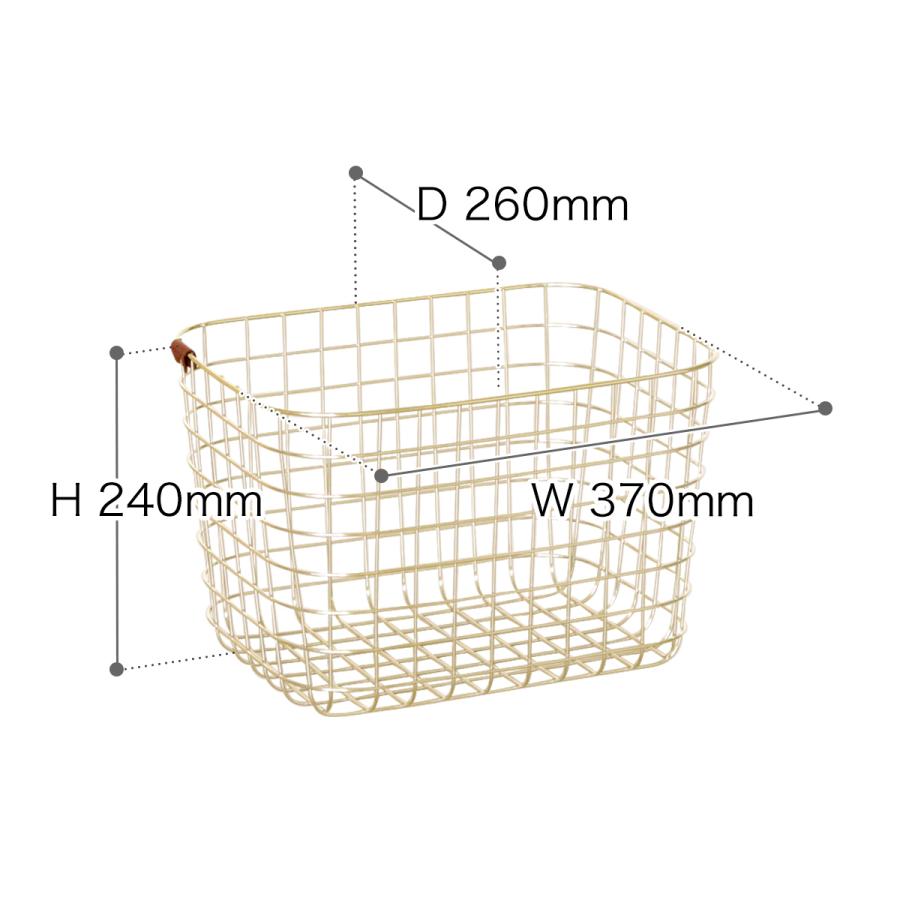 バスケット 北欧 ワイヤーバスケット おしゃれ ステンレス ランドリー ワイヤー かご 大きい 収納 持ち手 小さい かごバッグ Moheim Wire Basket Mg インテリアショップ Roomy 通販 Paypayモール