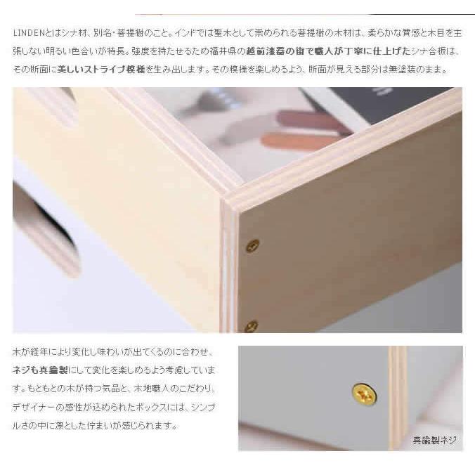 MOHEIM（モヘイム） 特典付 LINDEN BOX リンデンボックス 木箱 収納