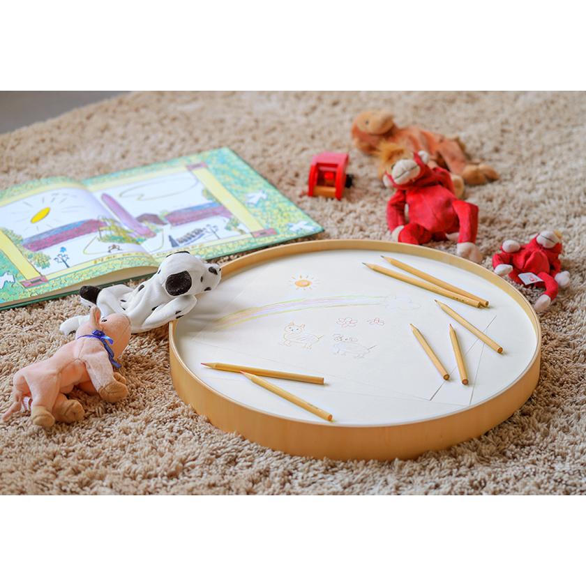 MOHEIM TRAY 特典付き トレー モヘイム 木製 トレイ 丸 お盆 北欧 日本