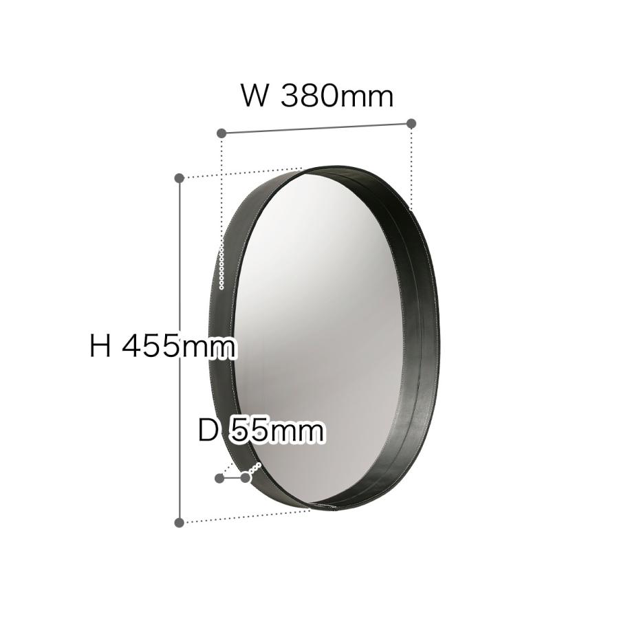 MOHEIM（モヘイム） MOHEIM OVAL MIRROR 特典付き 鏡 壁掛け ミラー