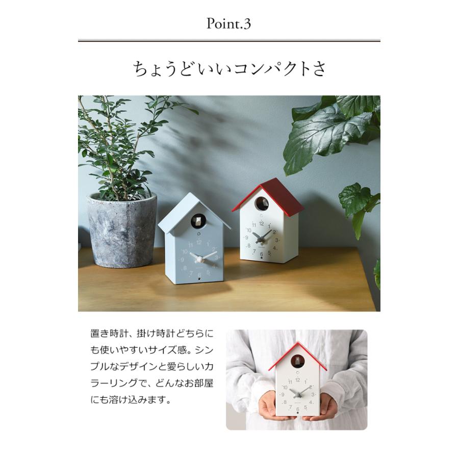 鳩掛け時計 特典付 鳩時計 ハト時計 掛け時計 置き時計 ふいご式 北欧 静音
