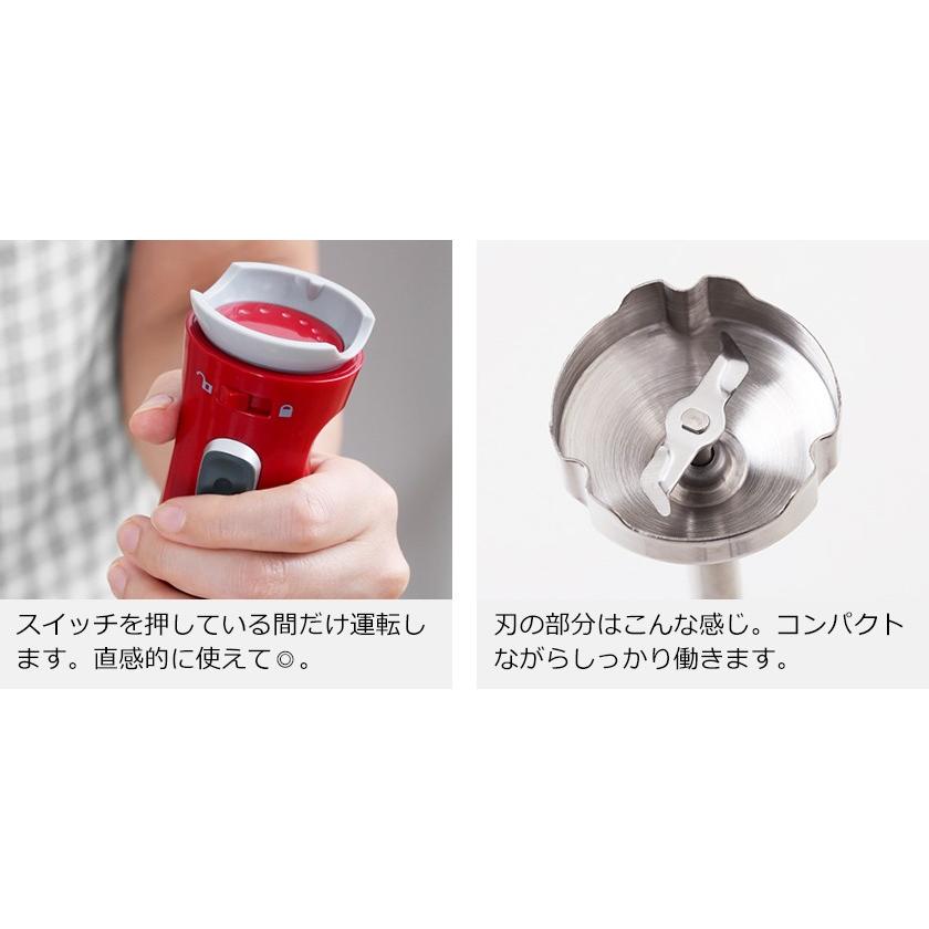 ハンドブレンダー ブレンダー ハンドミキサー ハンディブレンダー ハンディーミキサー ハンディーブレンダー ［ レコルト ハンディブレンダースリム ］ | recolte | 16