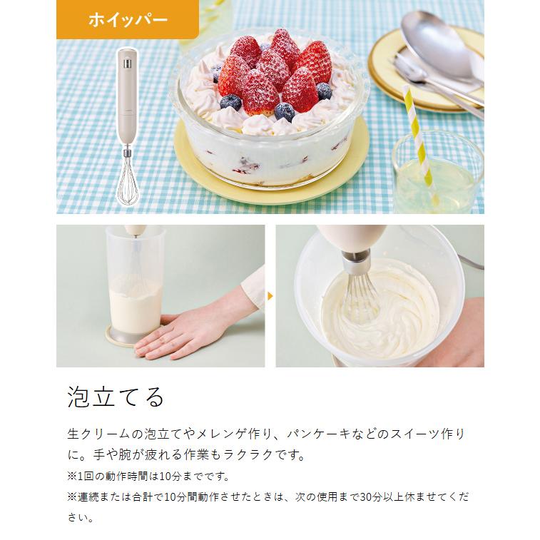 recolte（レコルト） 特典＋レシピ付き［ recolte Handy Blender フル