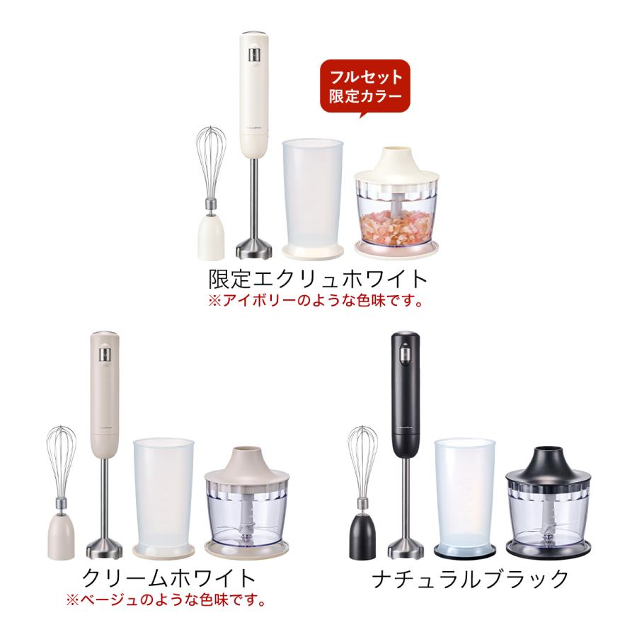 recolte（レコルト） 特典＋レシピ付き［ recolte Handy Blender フル