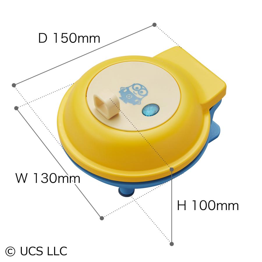 スマイルベイカー ミニ ミニオン スマイルベーカー Minions パンケーキメーカー レシピ付き ホットケーキ Recolte Smile Baker Mini ミニオンズ インテリアショップ Roomy 通販 Paypayモール