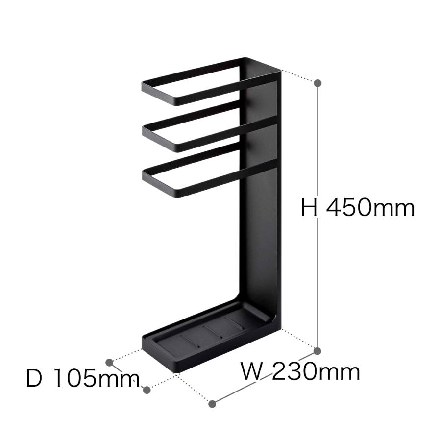 傘立て Layer Umbrella Stand BK 山崎実業 特典付 傘立て レイヤー スリム LAYER かさ立て