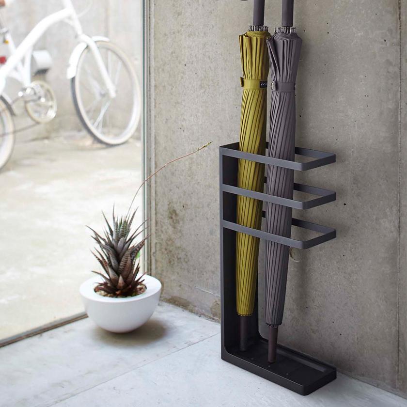 山崎実業 特典付［ 傘立て レイヤー スリム ］山崎実業 LAYER