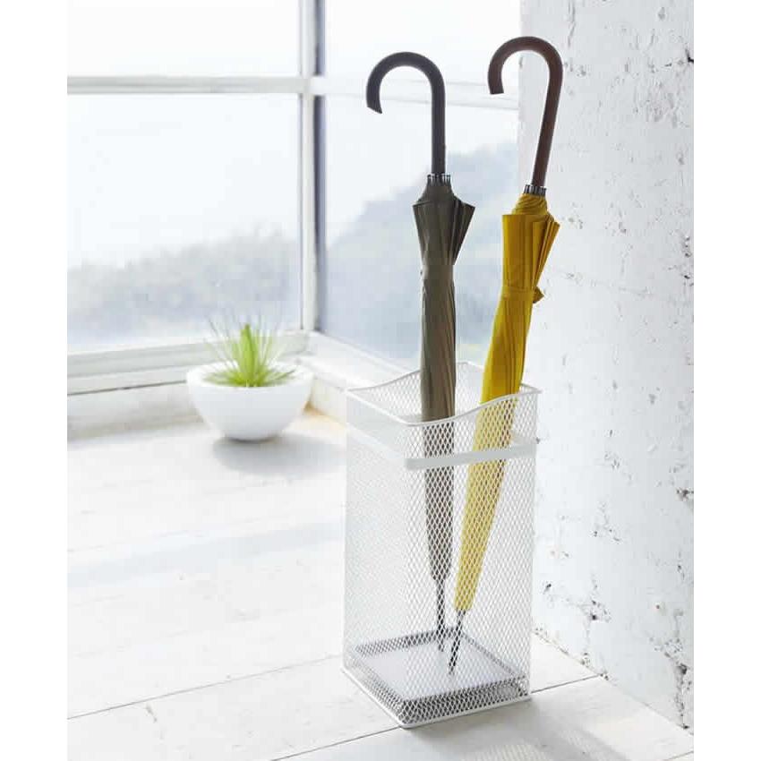 山崎実業 特典付［ スクエアメッシュ ］傘立て オフィス かさたて 傘た