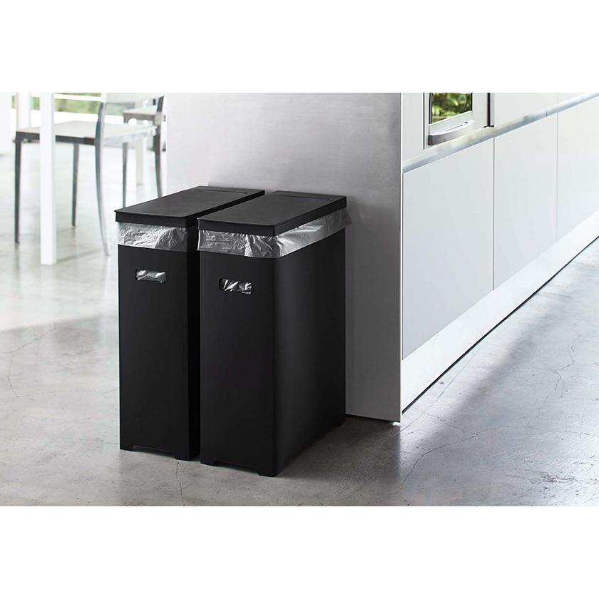 tower ［ スリム蓋付きゴミ箱 タワー 2個組 ］ 山崎実業 ゴミ箱 2個