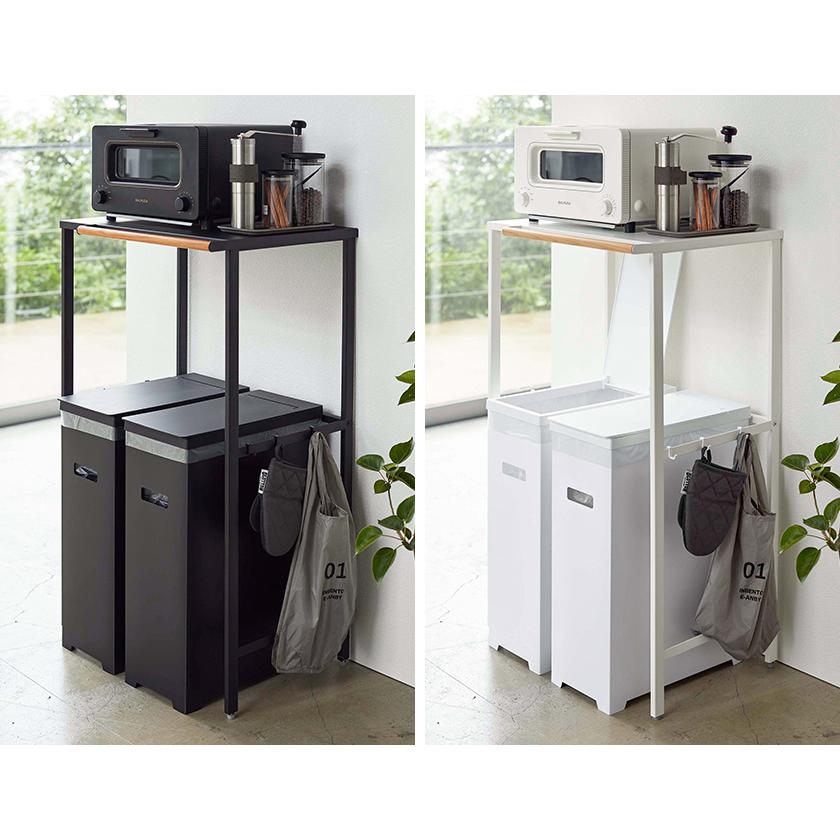 tower 特典付［ スリム蓋付きゴミ箱 タワー 2個組 ］ 山崎実業 ゴミ箱