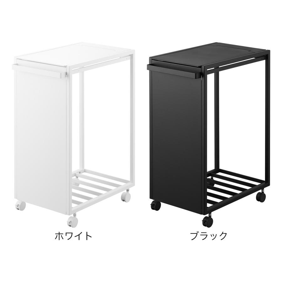 tower 特典付［ スリム蓋付き目隠しダストワゴン タワー 45L ］山崎