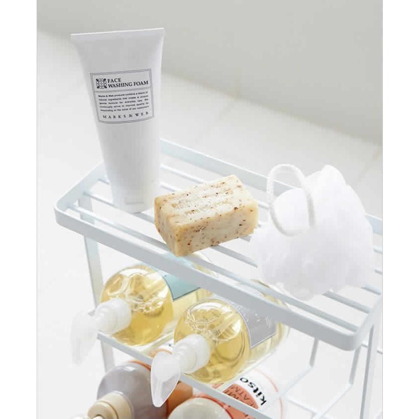 【新品未使用】FELISSIMO パスタボトル 6点 ＆ パスタボトルラック tower 特典付［ バスボトルラック タワー ］山崎実業 棚 ラック