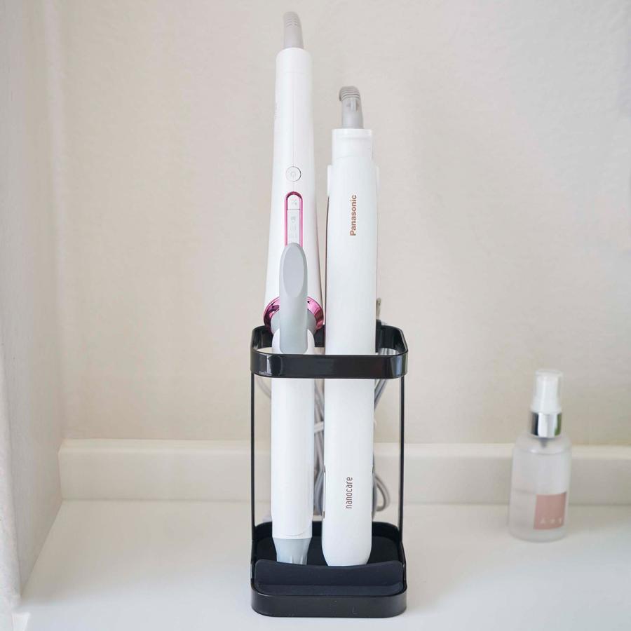tower ［ 耐熱トレー付きヘアーアイロンスタンド タワー ］山崎実業