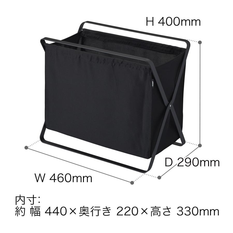 tower ［ 手荷物収納ボックス タワー ］山崎実業 荷物入れ 荷物置き