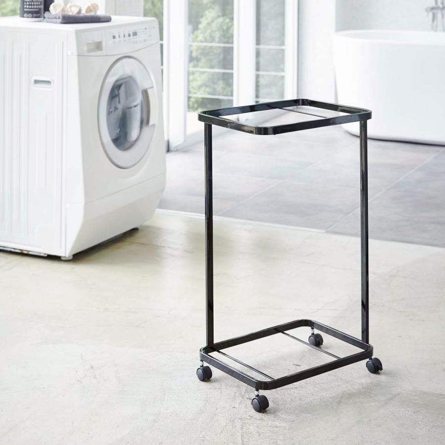 tower ［ ランドリーワゴン タワー 2段 ］山崎実業 スリム キャスター