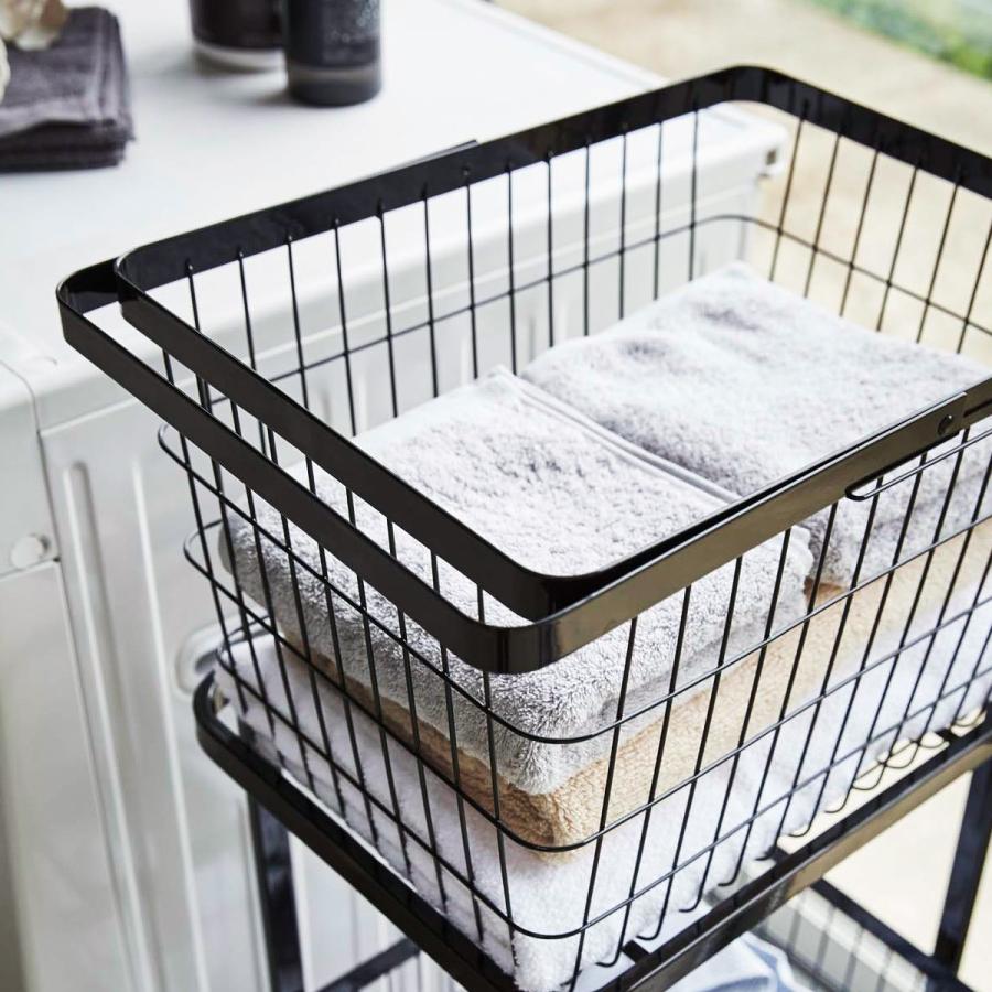 tower ［ ランドリーワゴン ＋ バスケット タワー セット ］ 山崎実業