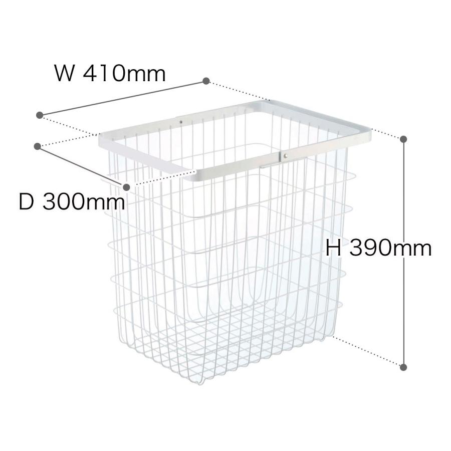 2大特典［ ランドリーワゴン ＋ バスケット タワー セット ］ 山崎実業 tower 3点セット 2段 キャスター付き yamazaki 公式 ブラック ホワイト 3351 3352 | tower | 04