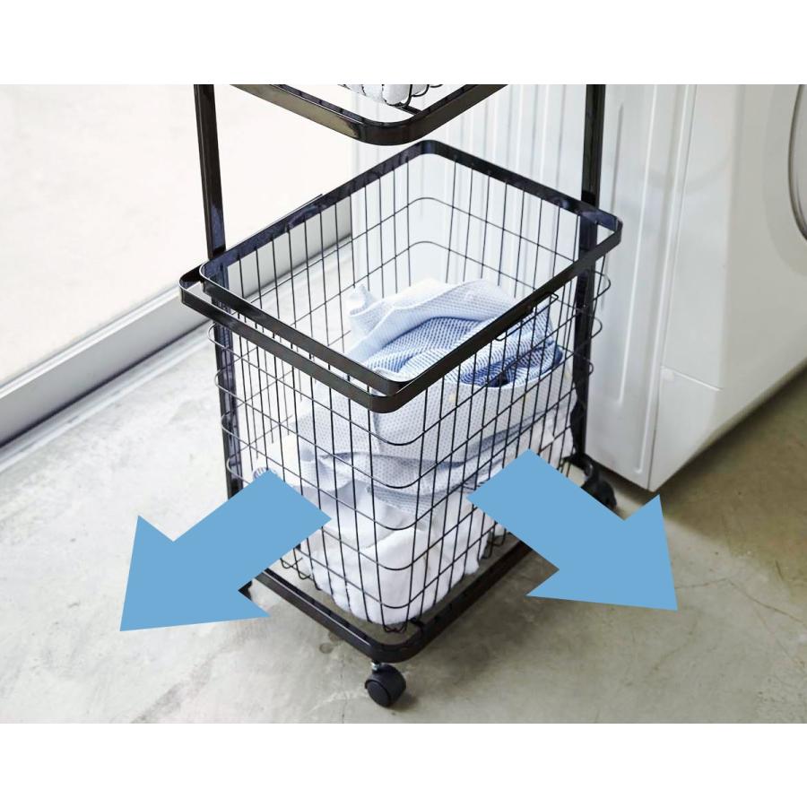 tower ［ ランドリーワゴン ＋ バスケット タワー セット ］ 山崎実業