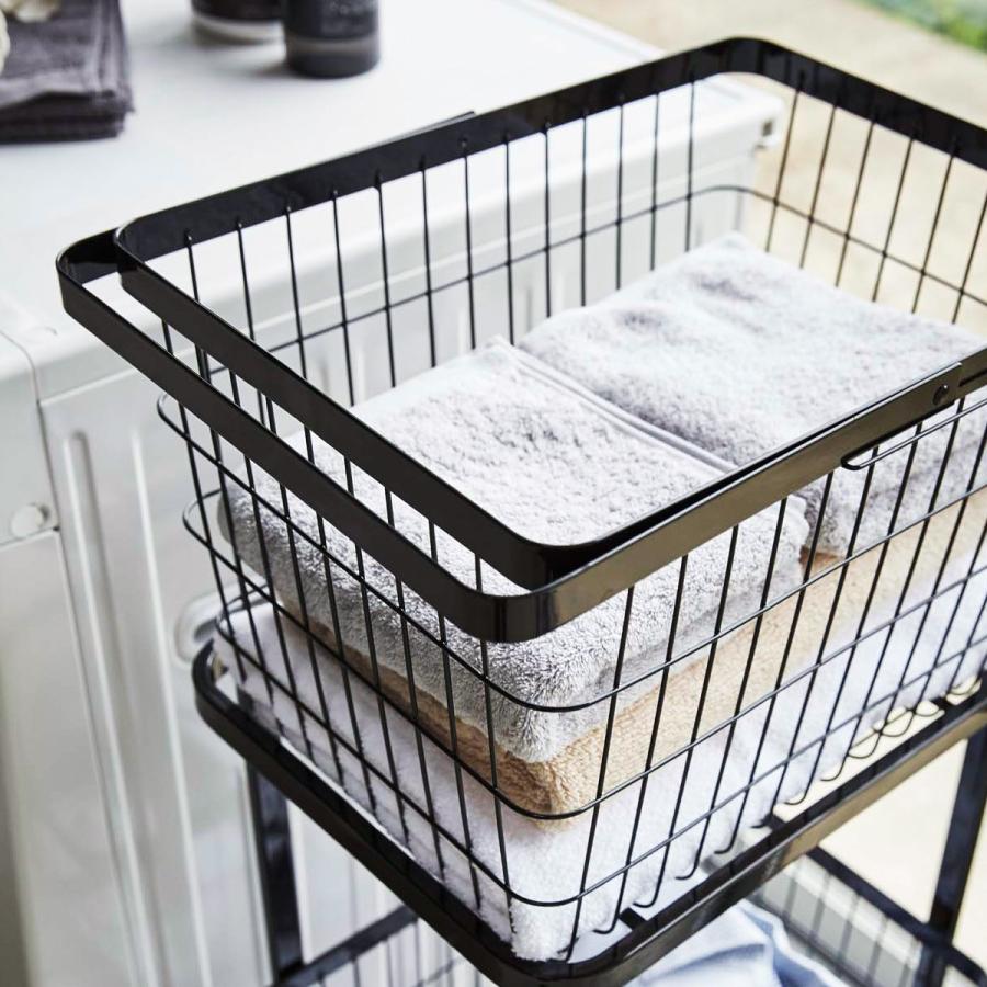 tower ［ ランドリーワイヤーバスケット タワー M ］山崎実業