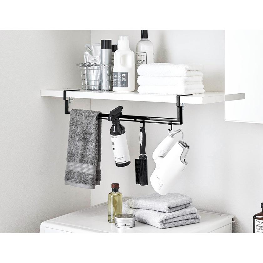 tower 特典付［ 伸縮棚下収納ハンガー タワー ］山崎実業 ハンガー