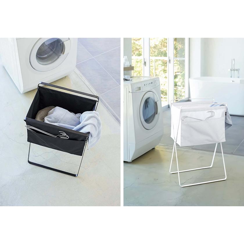 tower ［ 折り畳み高床式ランドリーバスケット タワー ］山崎実業