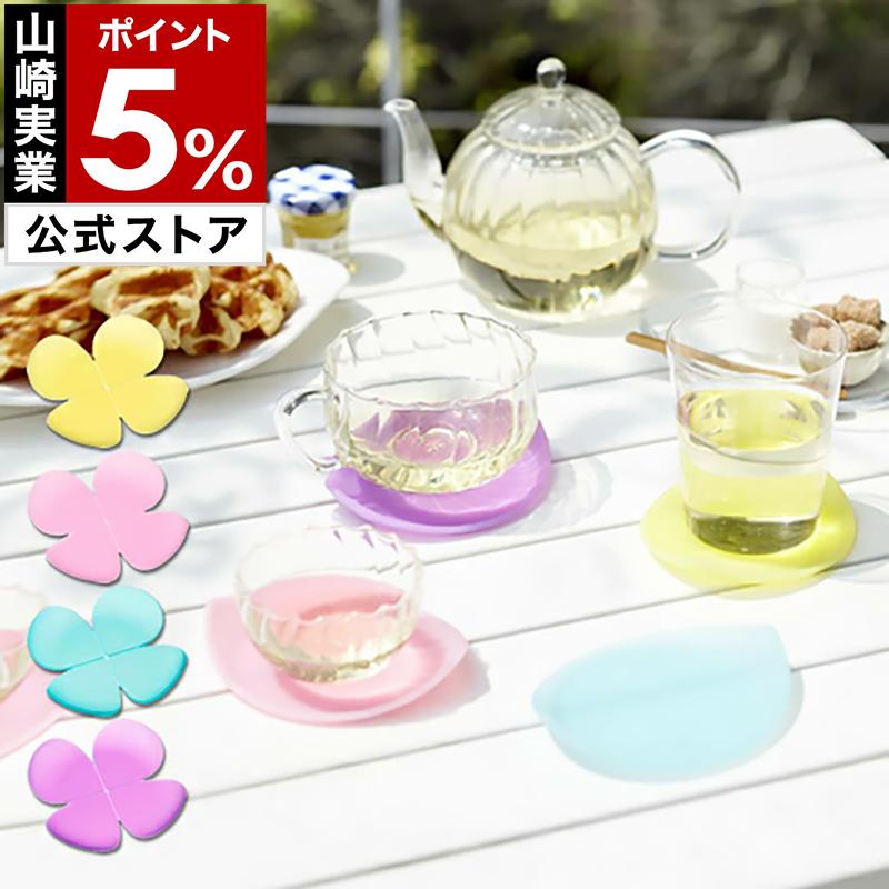 コースター 北欧 おしゃれ キッチン小物 カラフル ガラス 風 接客 応接 コップ 湯のみ グラス 小皿 シリコン カフェ ギフト 立体コースター フラワー インテリアショップ Roomy 通販 Paypayモール