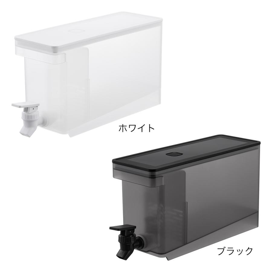 ミルキーさま専用 tower 特典付［ 冷蔵庫ドリンクサーバー タワー 2.8L ］山崎実業