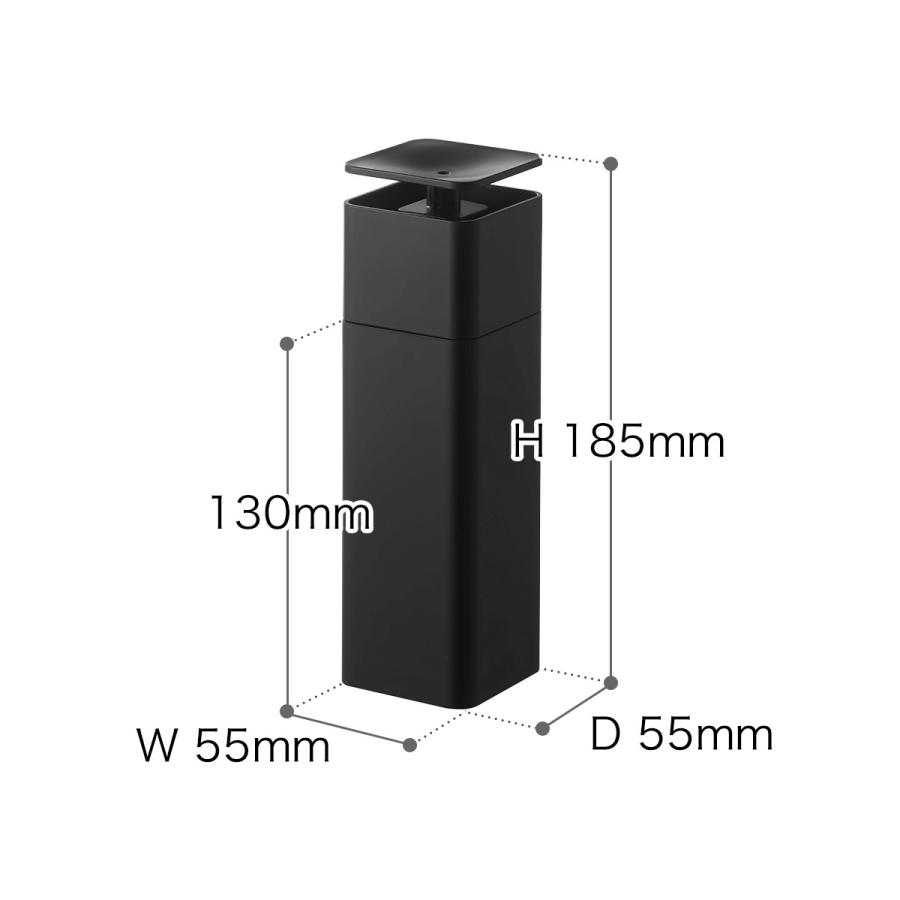 tower ［ 片手で出せるディスペンサー タワー ］山崎実業 片手で出せる