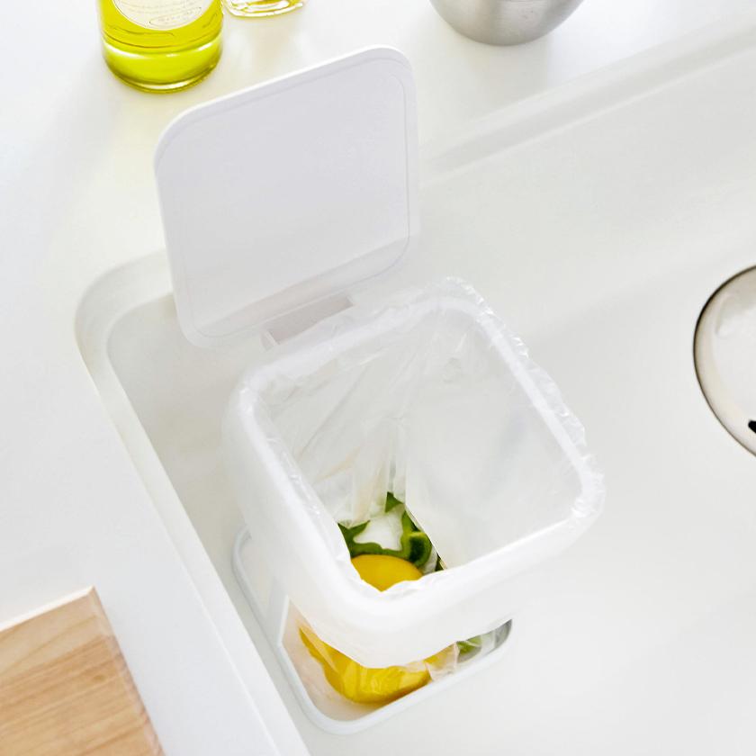 tower ［ 蓋付きポリ袋エコホルダー タワー ］ 特典付 山崎実業