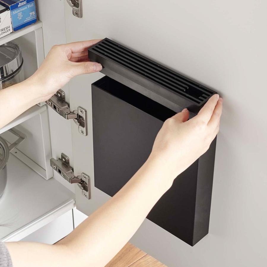 tower ［ 包丁＆キッチンばさみ差し タワー ］ 山崎実業 包丁差し