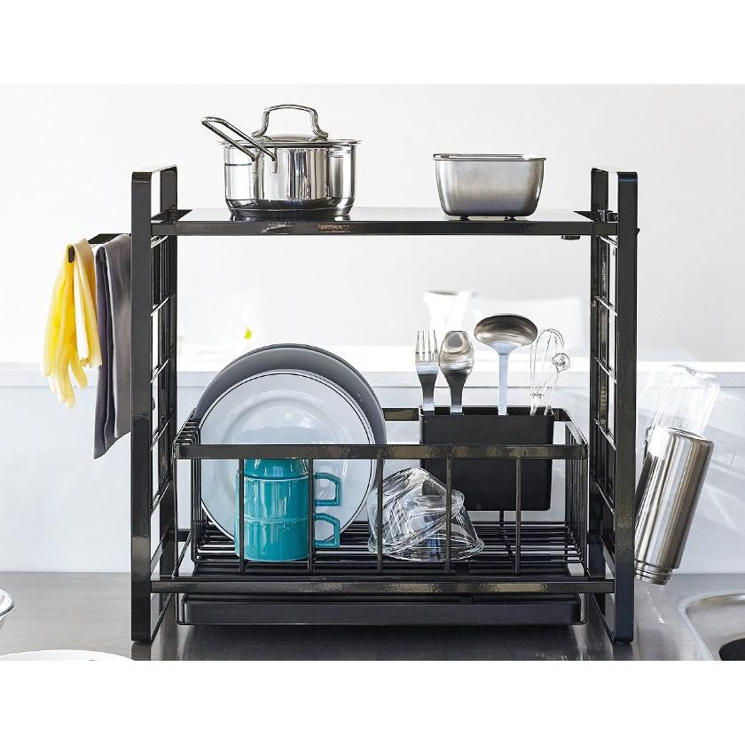 山崎実業 tower ｜ スリム蓋付きゴミ箱 タワー 横開きタイプ ｜ 山崎実業