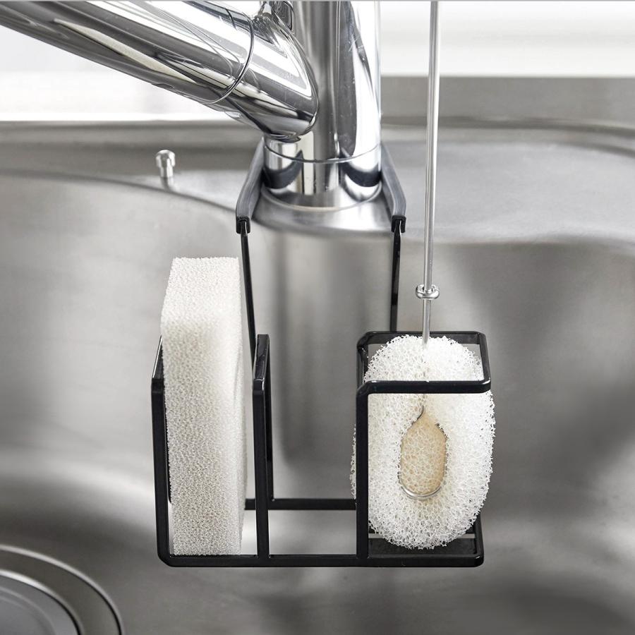 tower 特典付［ 蛇口にかけるスポンジ＆ブラシホルダー タワー ］山崎