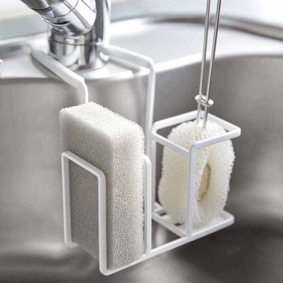 tower 特典付［ 蛇口にかけるスポンジ＆ブラシホルダー タワー ］山崎