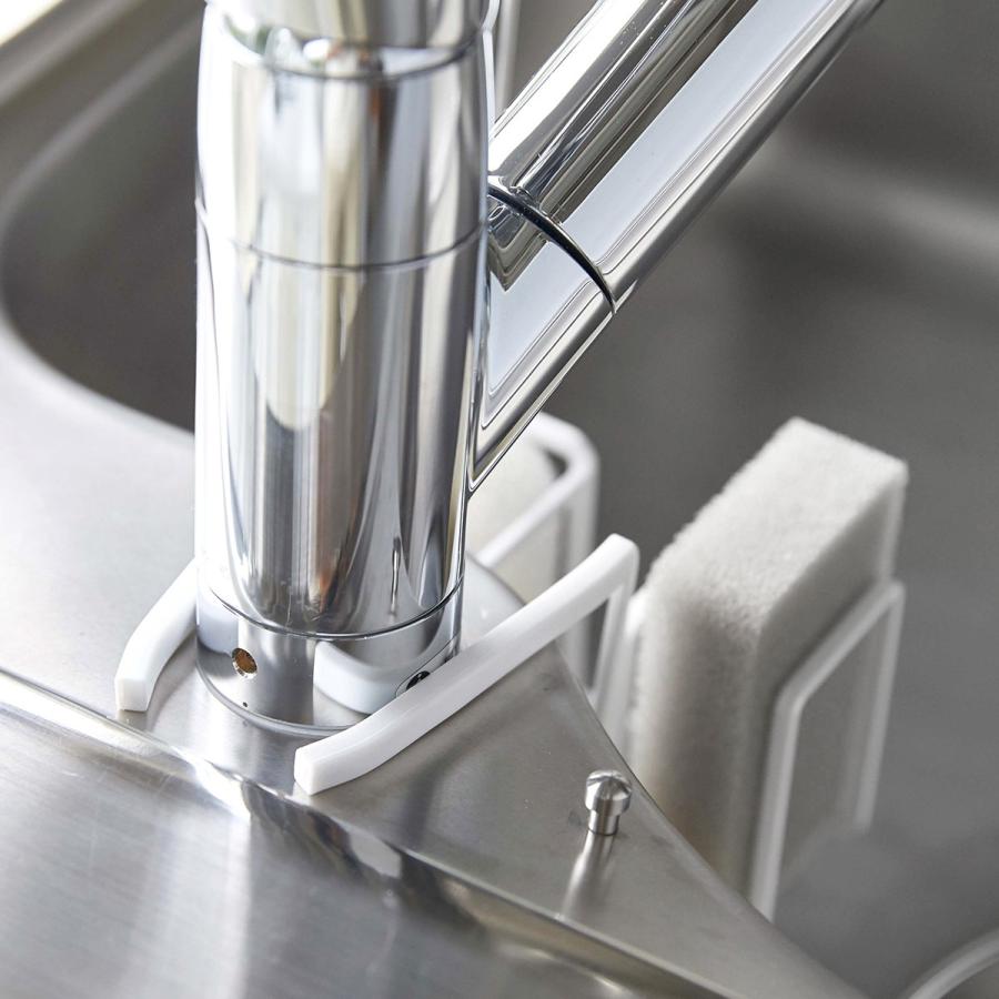 tower 特典付［ 蛇口にかけるスポンジ＆ブラシホルダー タワー ］山崎