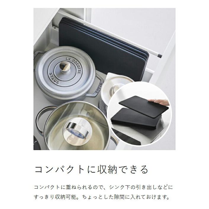 tower ［ マグネットレンジガード タワー 4枚パネル ］山崎実業 油はね