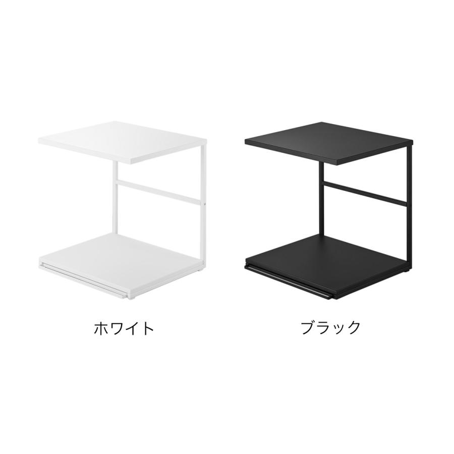 tower 特典付［ スライドテーブル付きキッチン家電下ラック タワー 2段