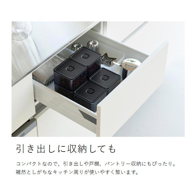 tower 特典付［ 密閉保存容器 タワー 200mL スプーン付き ］山崎実業