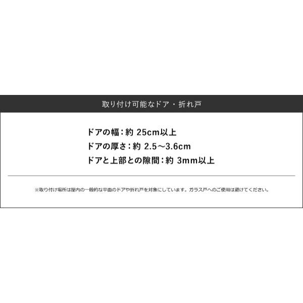 ［ フィットネスグッズ収納ハンガー タワー ］山崎実業 tower 収納 ハンガー 壁面収納 扉 掛け ドア 2段 筋トレグッズ yamazaki ブラック ホワイト 1987 1988｜roomy｜06