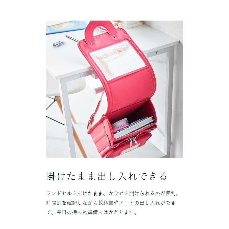 tower ［ デスク横ランドセル＆リュックハンガー タワー ］山崎実業