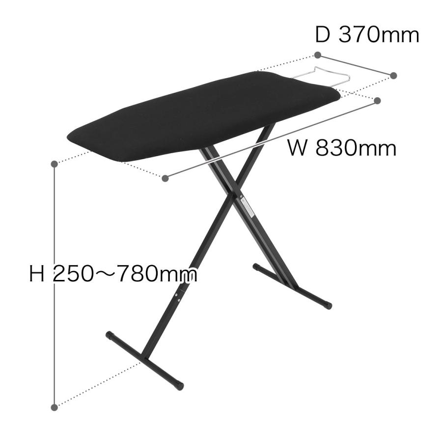 tower ［ 軽量スタンド式アイロン台 タワー ］山崎実業 アイロン台
