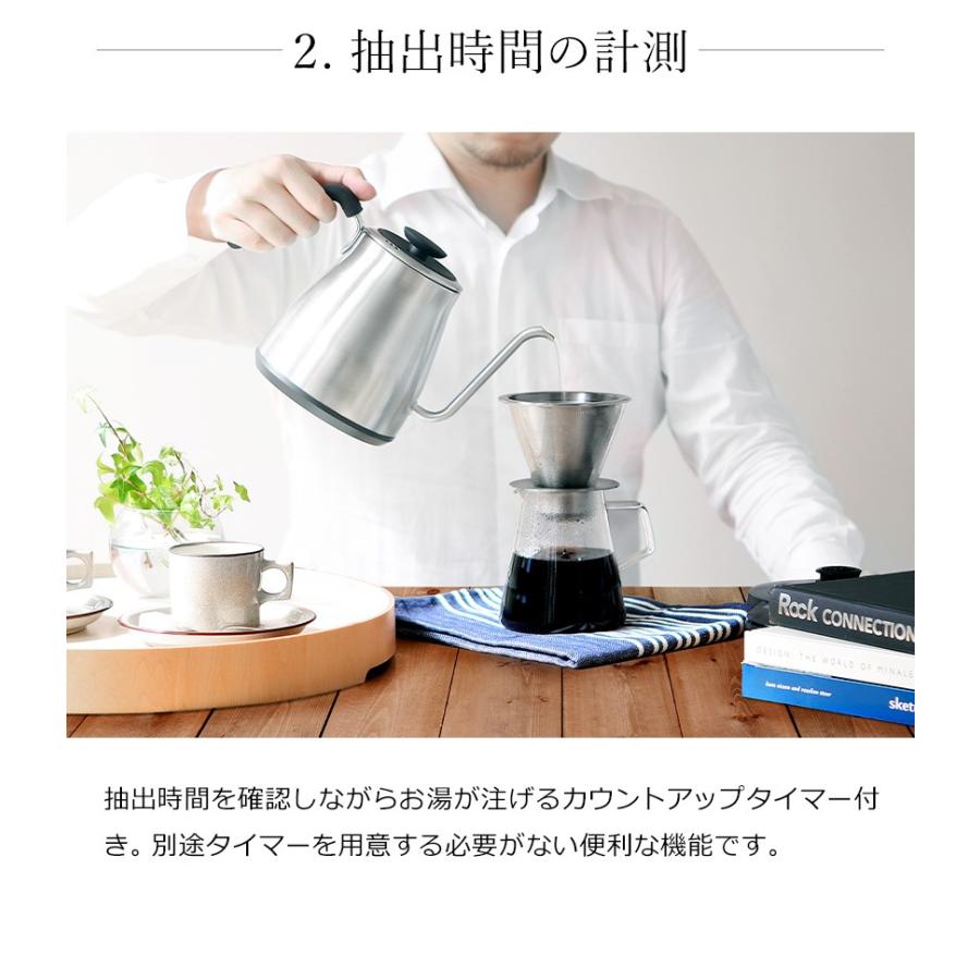 OXO（オクソー） ドリップケトル 8717100 電気ケトル コーヒー 温度