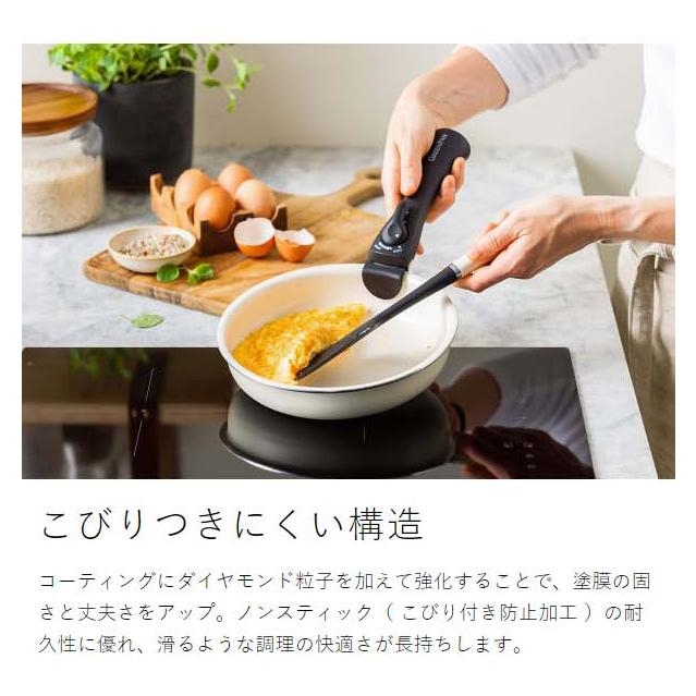 ［ グリーンパン クリックシェフ 4点セット ］特典付 GREENPAN フライパン 20cm 26cm 食洗機対応 オーブン IH 重ねて収納 取っ手が外せる 05067378 05067375｜roomy｜09