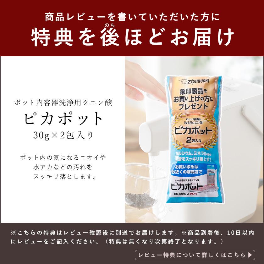 STAN. 特典付［ 電動ポット 1.2L ］象印 電気ポット スタン 電動
