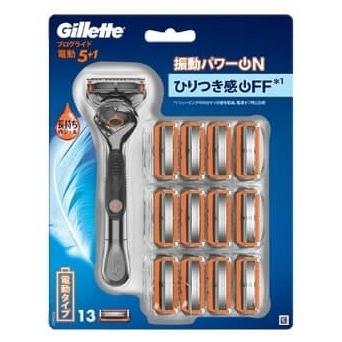 ジレット Gillette プログライド 5 1 替刃 1ケース 4個入り マニュアル フレックスボール 5枚刃 髭剃り 小分け 注目の福袋！