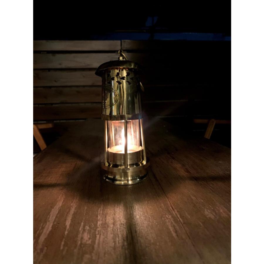 Brass Oil Ship Lantern 17cm (真鍮オイルランタン シップランプ 船灯) ネルソンランプ　アンカーランプ 真鍮ランタン｜roostoutdoors｜03